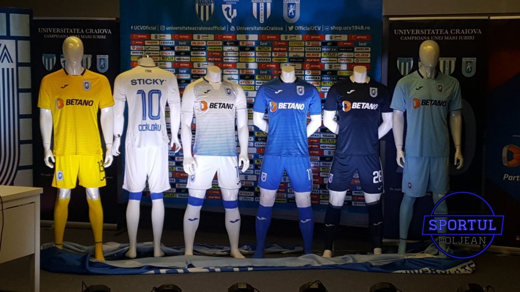 Liga 1: Craiova și-a prezentat noul echipament