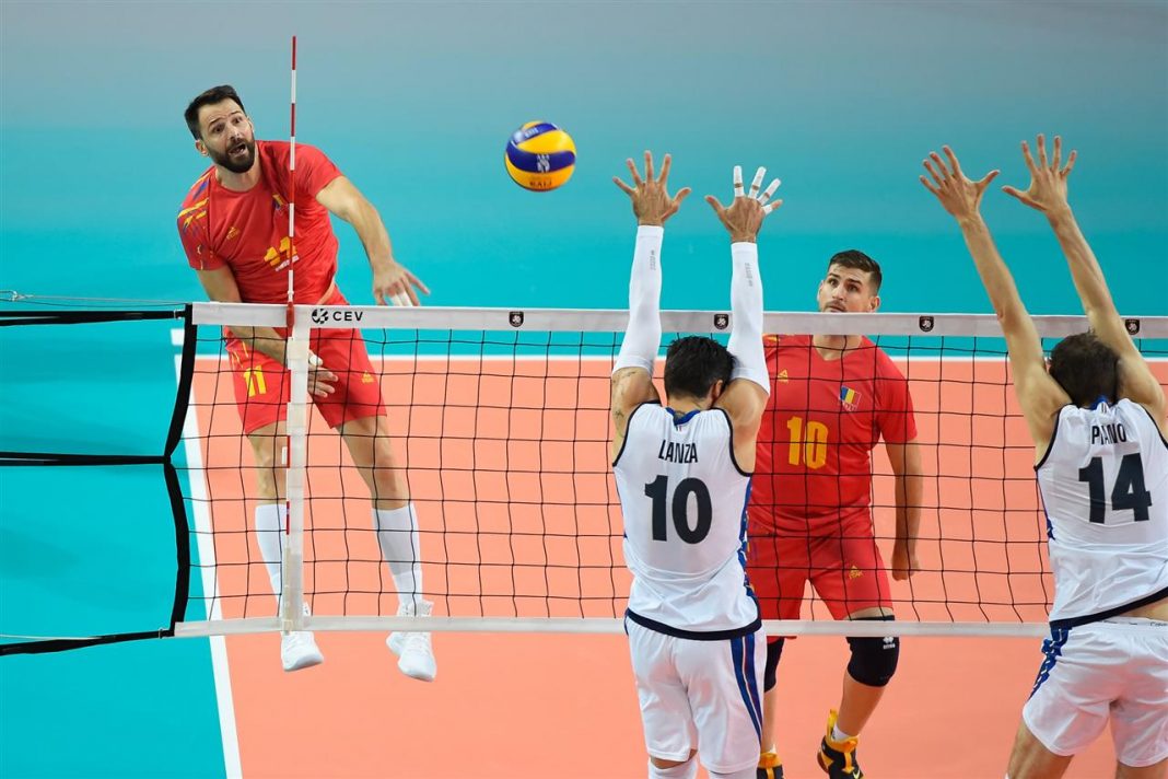 Volei | Echipa Națională: România a luat set Italiei