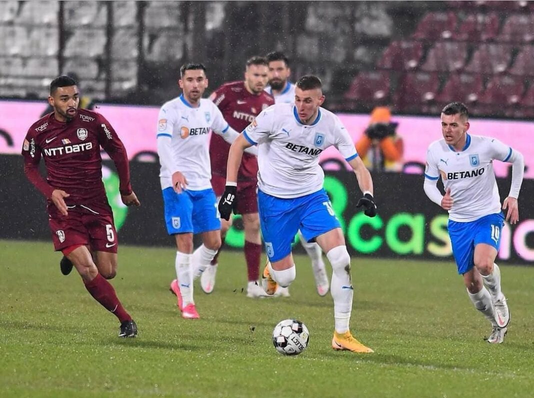 Liga 1: Craiova rămâne neînvinsă în deplasare | CFR Cluj – Universitatea Craiova 0-0