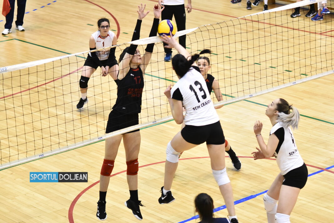 Volei: Victorie cu frâna de mână trasă: SCMU Craiova – Dacia Mioveni 3-0. A promovat și Turda