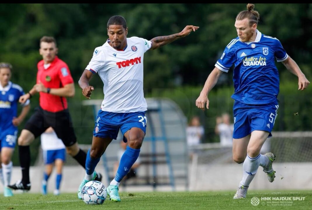 Amical: FCU Craiova a pierdut amicalul cu Hajduk Split