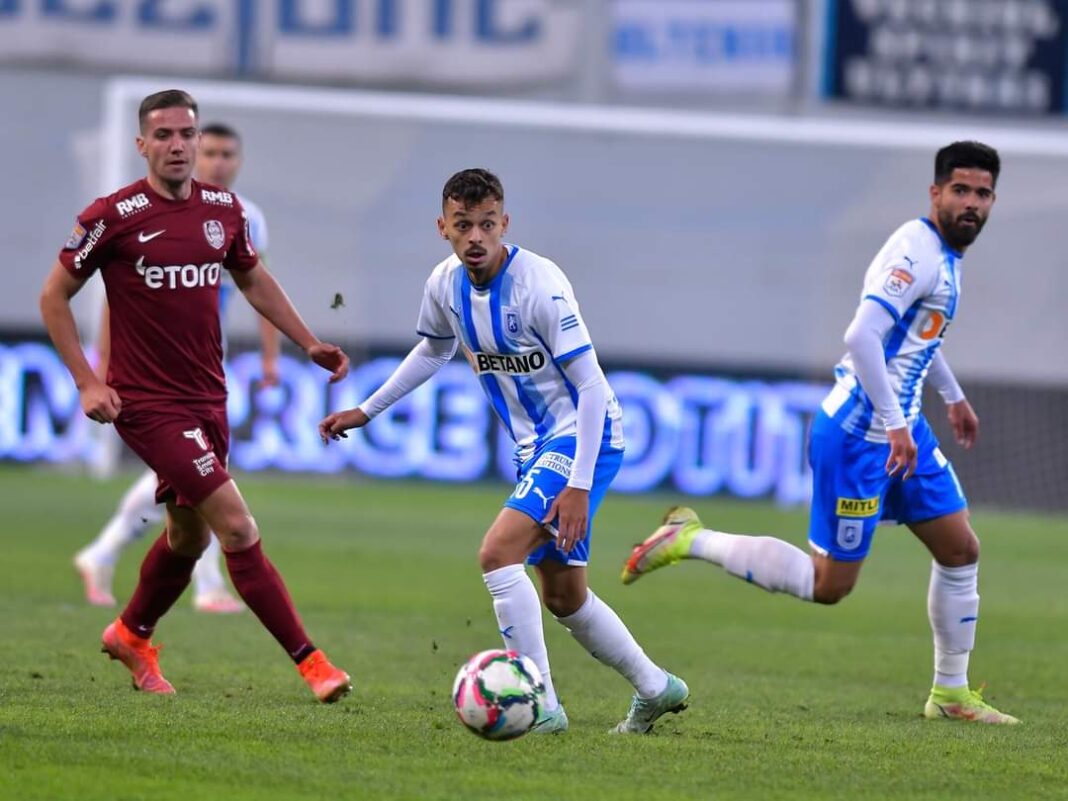 Cupa României: Universitatea Craiova s-a calificat în optimile de finală | 1-0 cu CFR Cluj