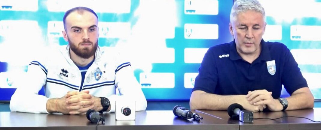 Volei: Dănuț Pascu și Ștefan Lupu au vorbit despre meciul cu Unirea Dej