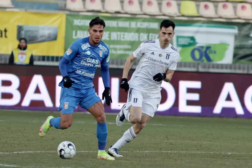 Liga 1: FCU a remizat cu Chindia