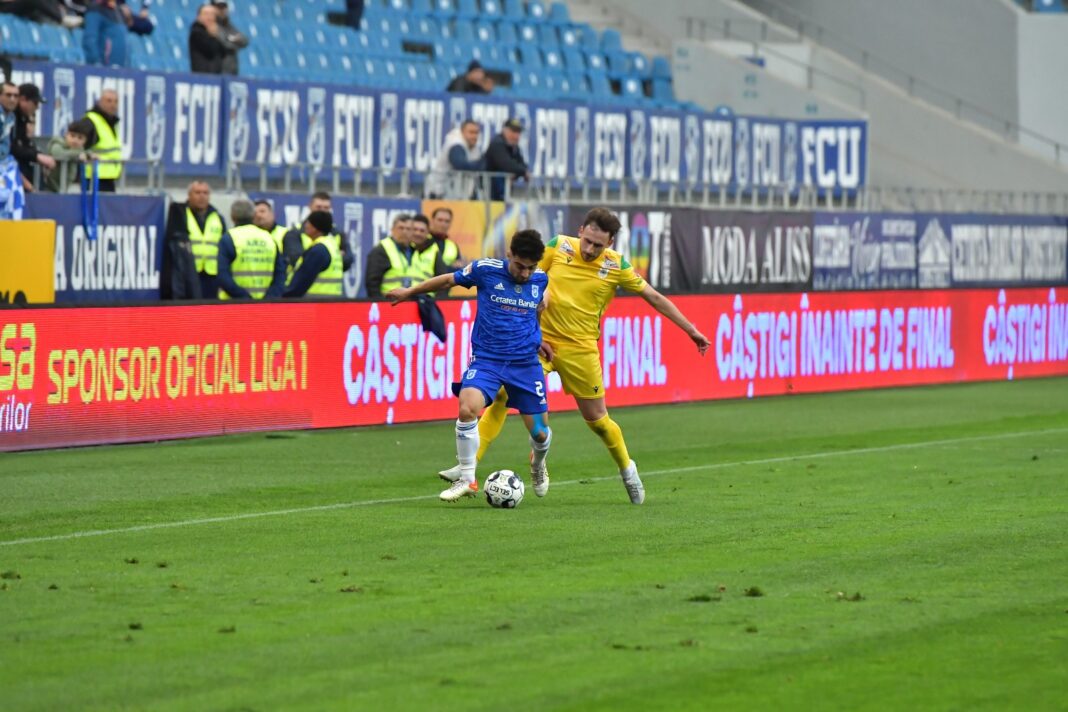 Liga 1: FCU egalează pe final în meciul cu Mioveni