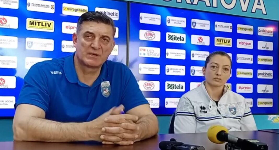 Handbal: Duel cu Măgura Cisnădie. Costin Dumitrescu și Cristiana Nica au prefațat duelul din Liga Florilor