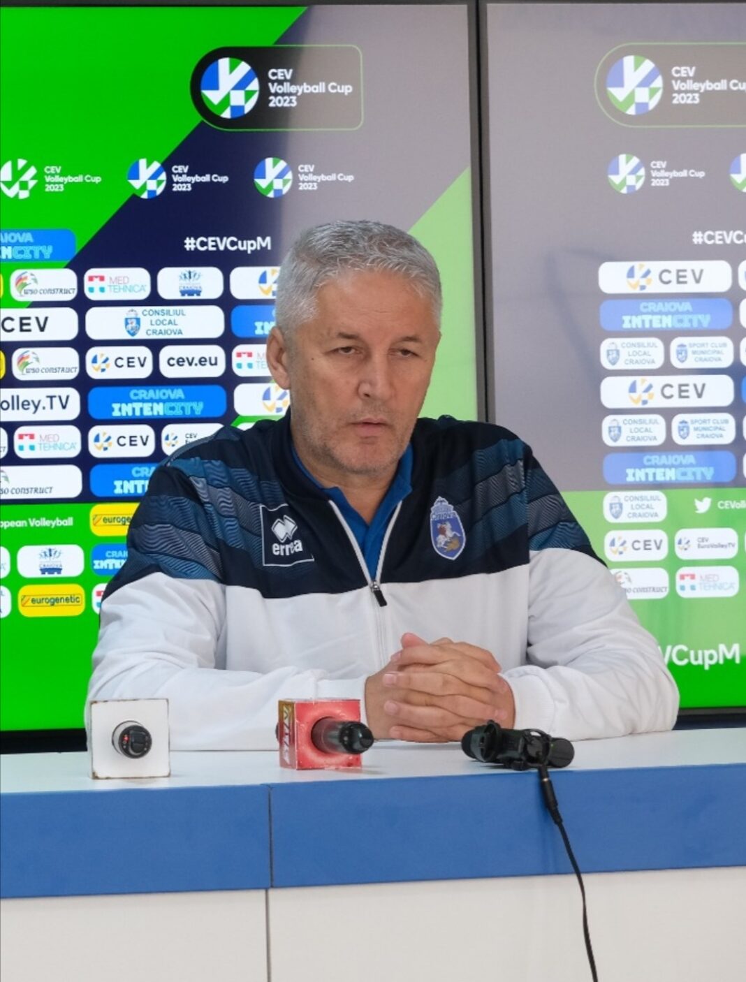 Volei – CEV Cup: Dănuț Pascu: „Tot ce-mi doresc este ca în momentul începerii meciului echipa să fie 100%”