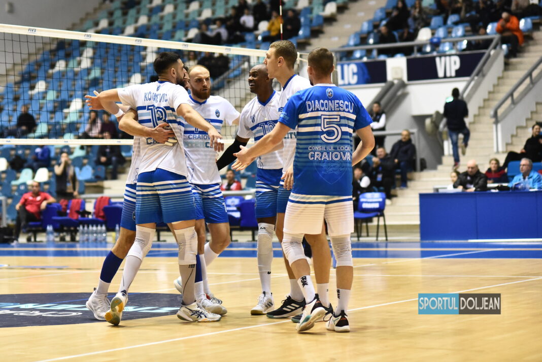 Volei | Asta e Craiova! Victorie cu 3-0 pe terenul Zalăului