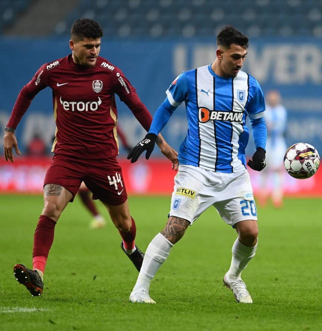 Superliga | Remiză spectaculoasă între Universitatea Craiova și CFR Cluj