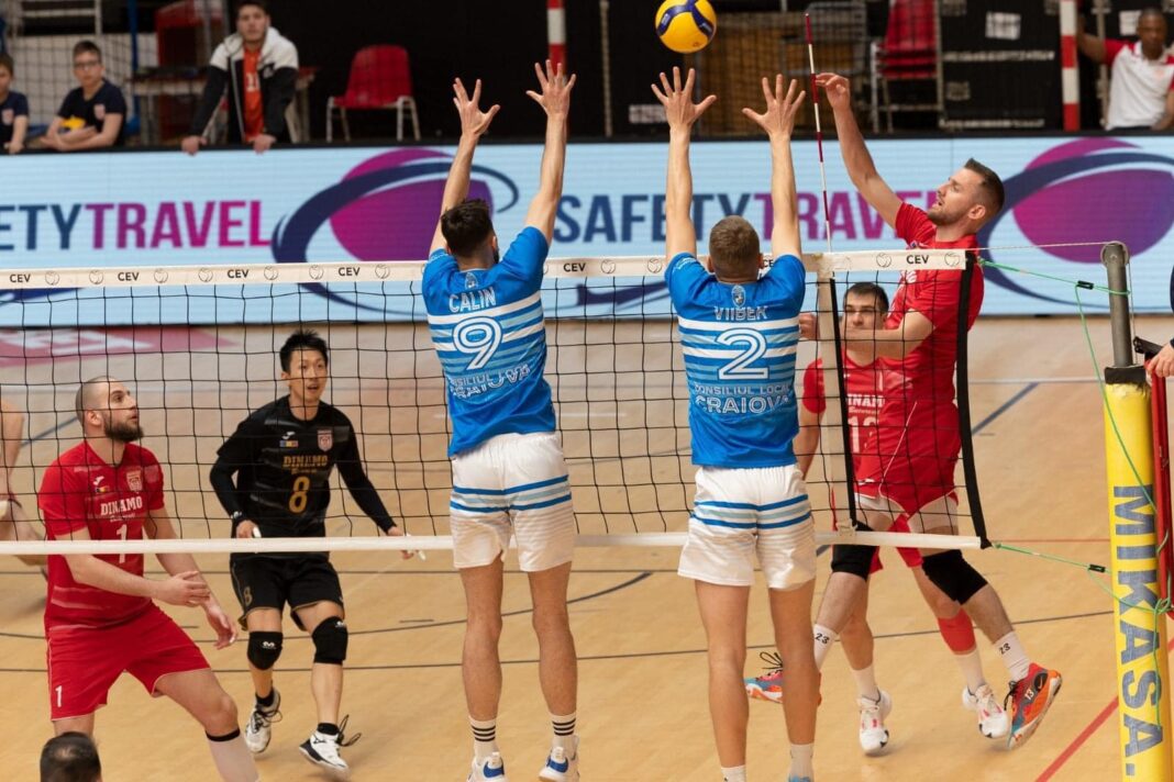 Volei | SCM Universitatea Craiova egalează situația la general, 1-1 cu Dinamo