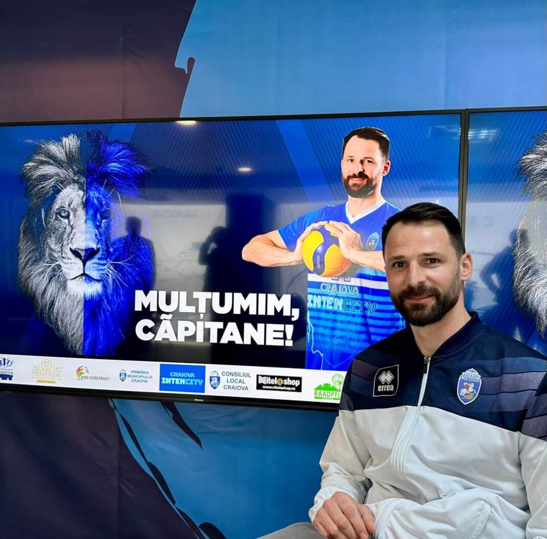 Volei | Mulțumim, Căpitane! Se retrage Laurențiu Lică