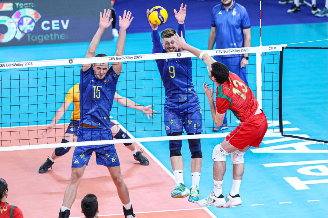 Volei | Naționala masculină a României a pierdut primul meci de la Campionatul European