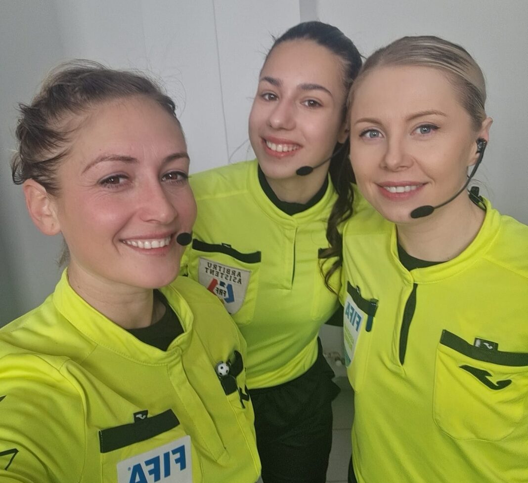 Arbitri | Alina Peșu și Daniela Constantinescu, în sferturile UEFA Women’s Champions League