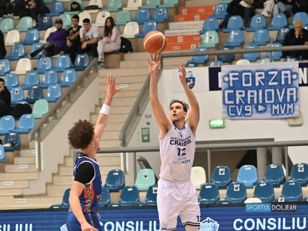 LNBM | SCM Universitatea Craiova va disputa marți și miercuri meciurile de clasament cu CSM Galați