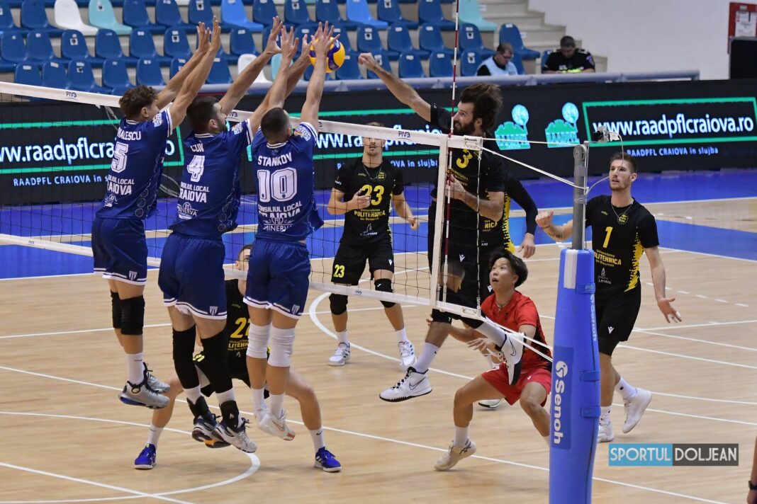 Volei | Victorie în minimum de seturi cu Știința București