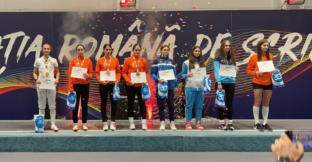 Scrimă | Bianca Raicu a câștigat titlul național U14 la spadă feminin