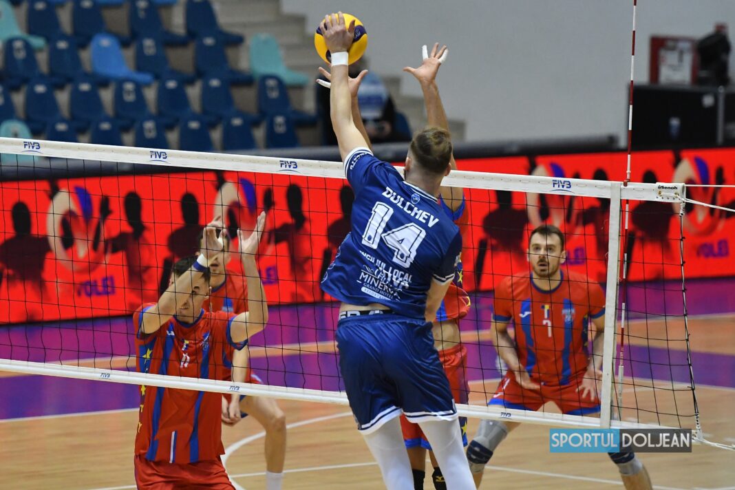 Volei | Start bun pentru olteni în play-off. Craiova – Steaua 3-1 / 1-0 la general