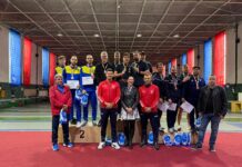 Scrimă | CSU Craiova, bronz la spadă masculin echipe
