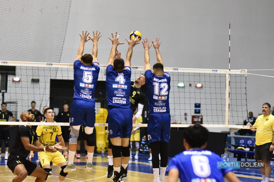 SCM Universitatea Craiova o întoarce pe Știința București de la 0-2 la seturi