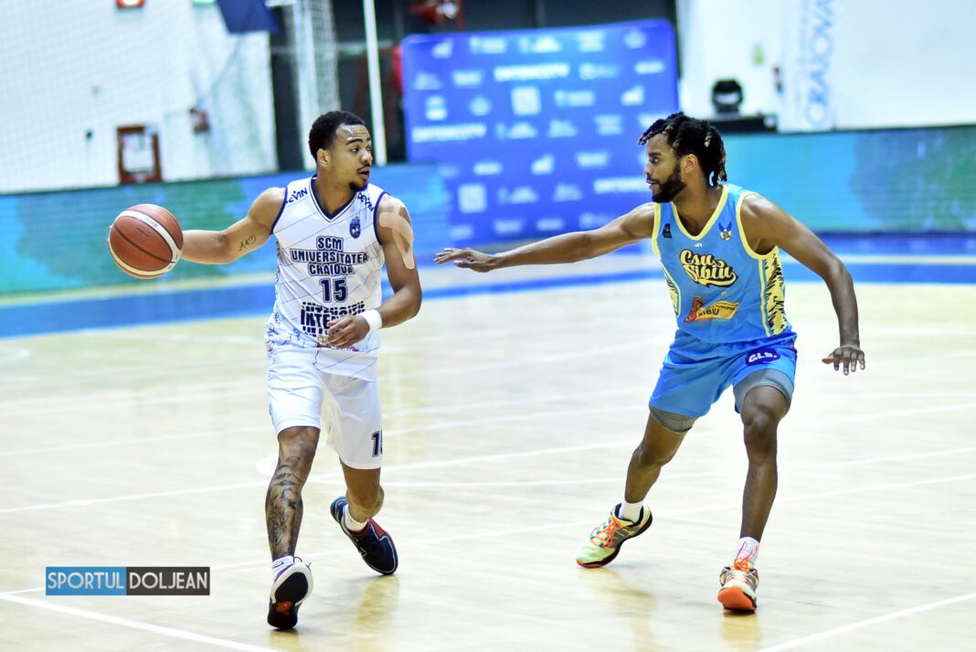 Craiova a trecut de 100 în meciul cu Sibiul