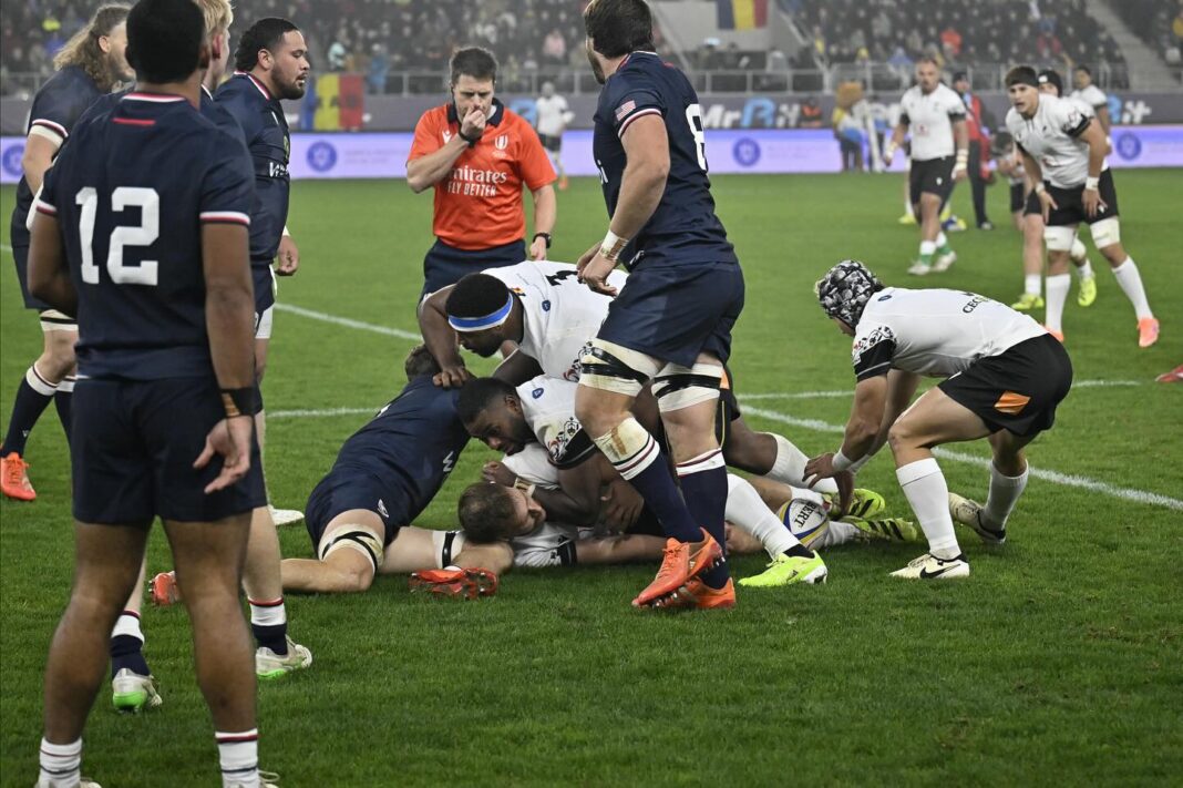 Naționala de rugby a României a pierdut meciul test cu Statele Unite
