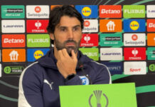 Coelho, înainte de duelul cu AEK Atena: „Nu jucăm la egal. Este cea mai puternică echipă pe care o întâlnim”