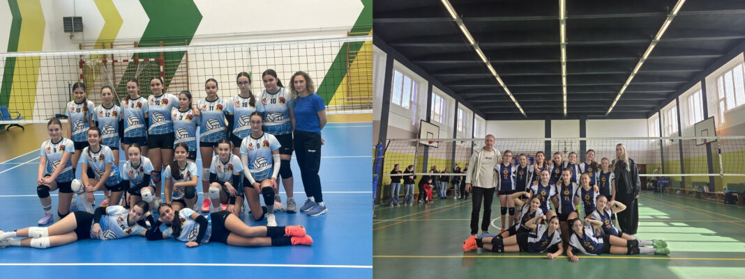 Voleiul craiovean strălucește. CNNT și SCV Craiova, calificate la turneul semifinal 2 U13