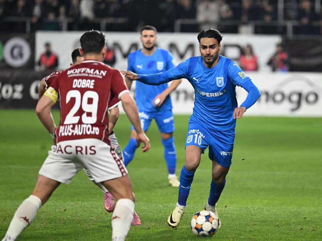 Universitatea Craiova pleacă cu un punct din Giulești